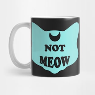 Not Meow (Pastel Blue) Mug